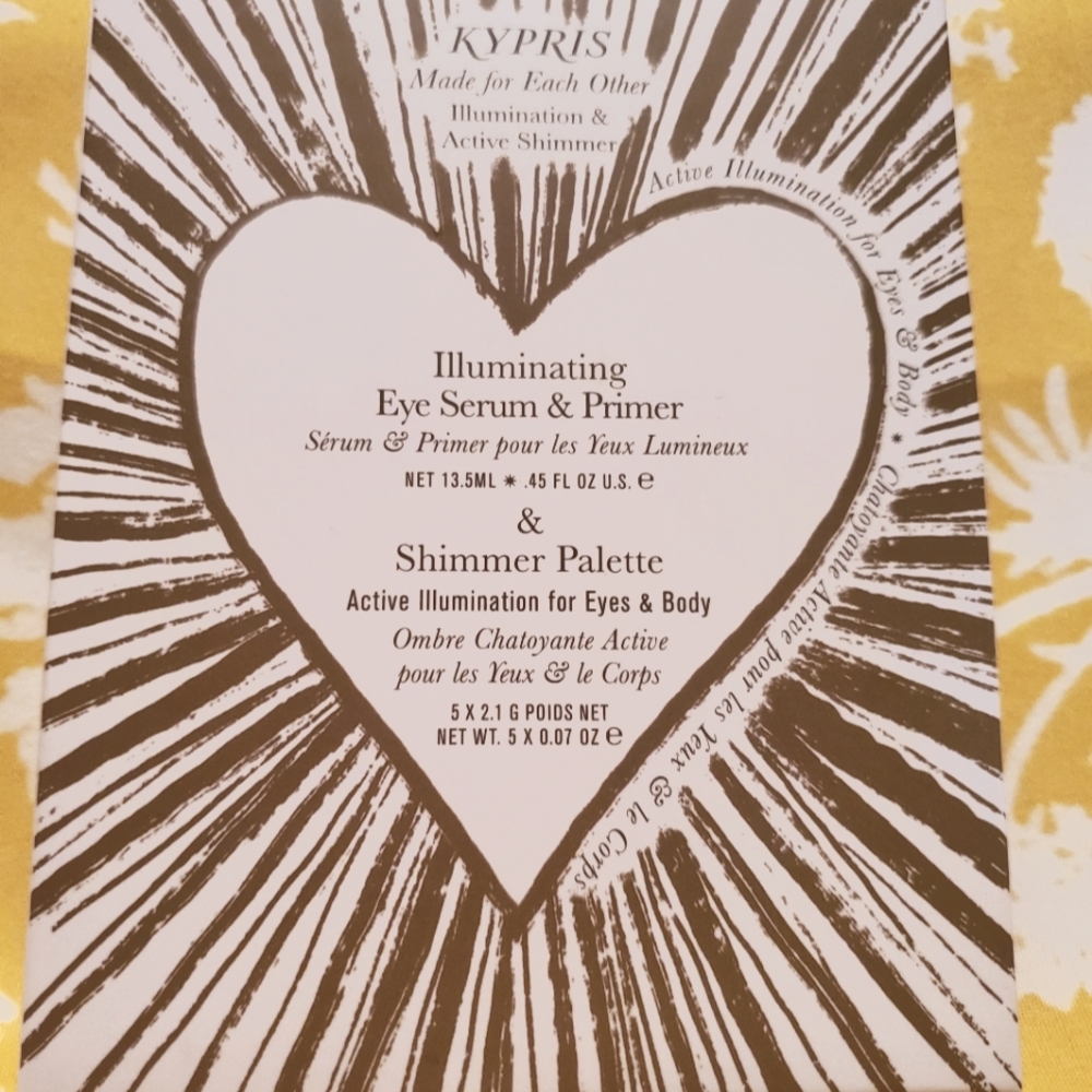 KYPRIS Made For Each Other Illuminating Eye Serum& Primer and Shimmer Palette